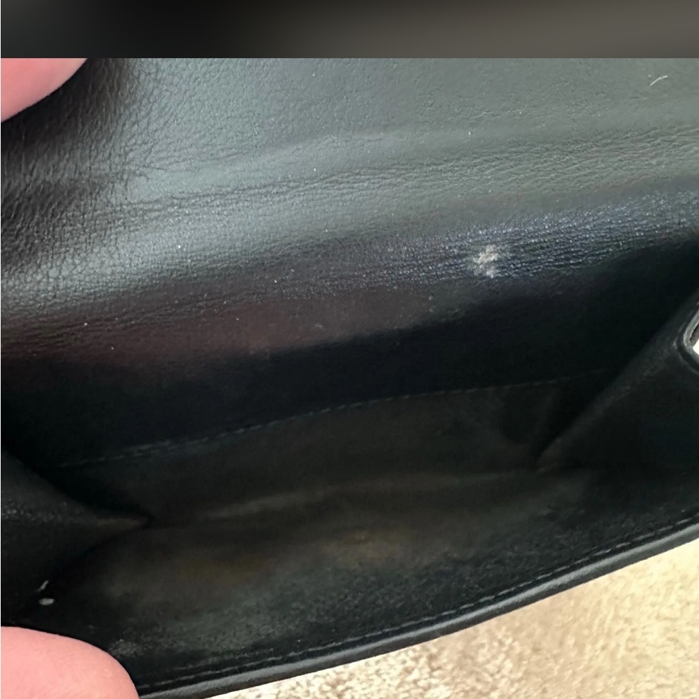 Authentic Men's Gucci Bi-Fold Depero Black Wallet. Used condition. - Picture 4 of 11